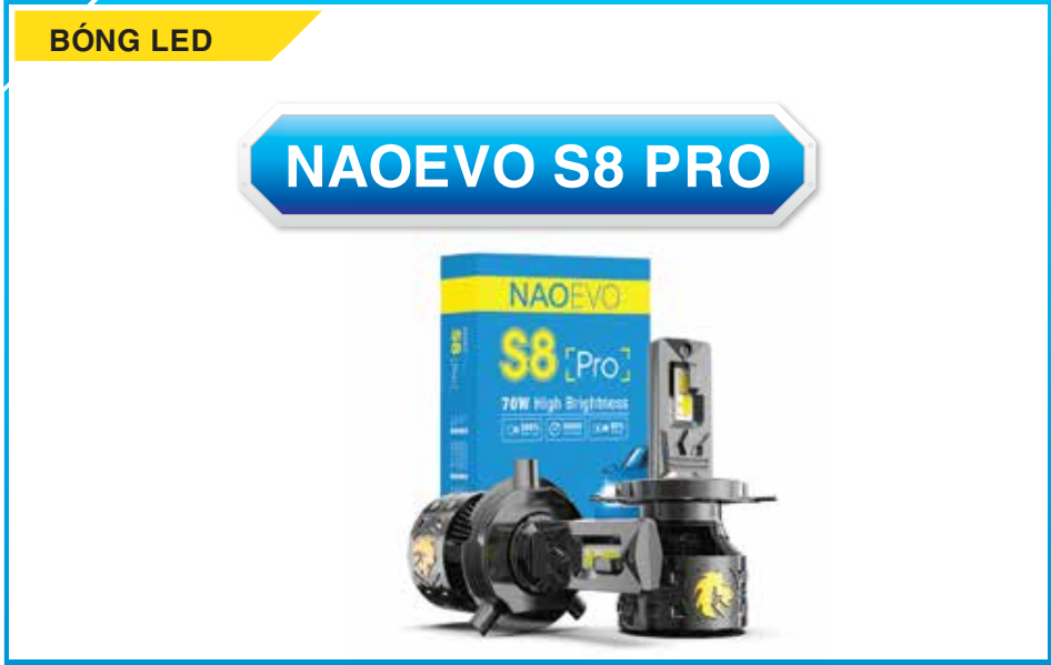 BÓNG LED NAOEVO S8 PRO
