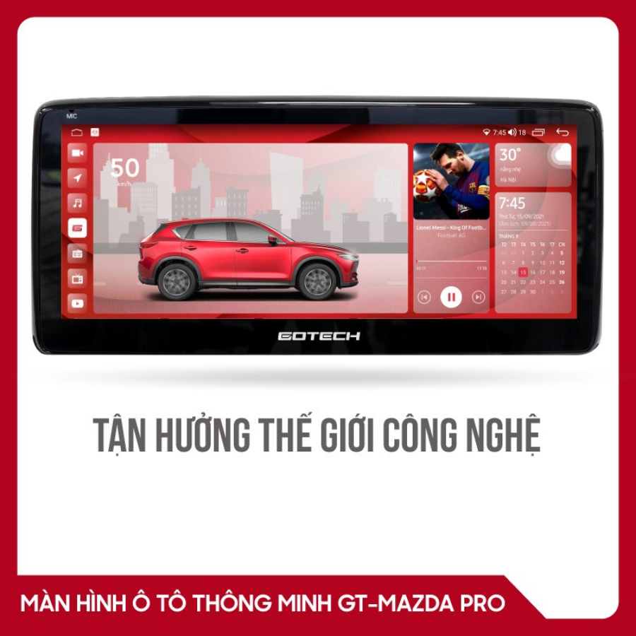 MÀN HÌNH GOTTECH GT MAZDA PRO